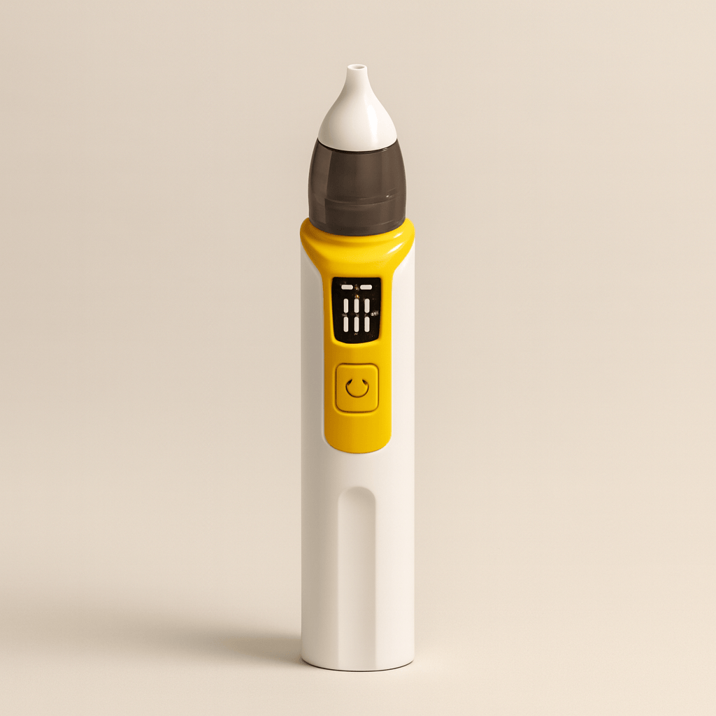 Aspirateur nasal bébé électrique – Rechargeable & hygiénique | POUR NOTRE BÉBÉ