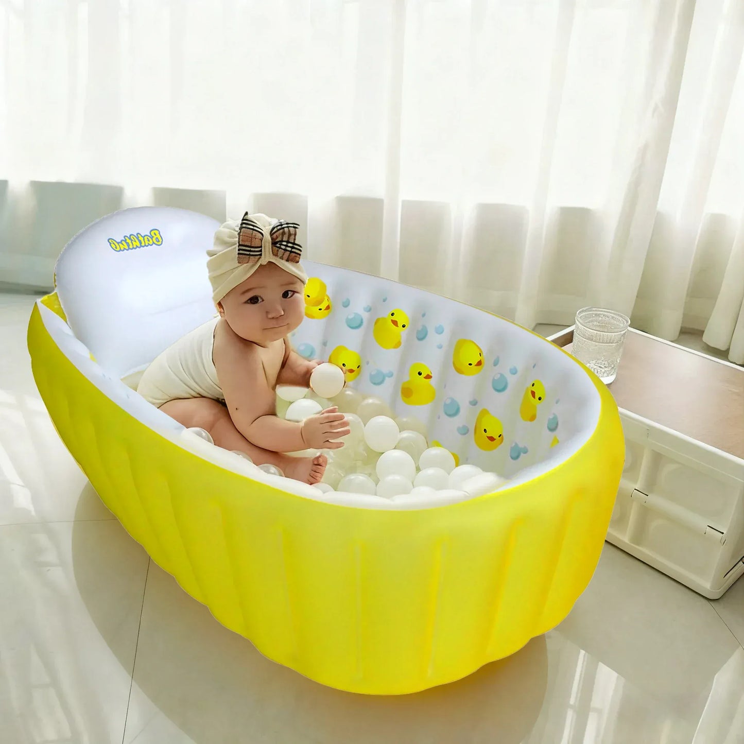Baignoire bébé gonflable antidérapante | POUR NOTRE BÉBÉ