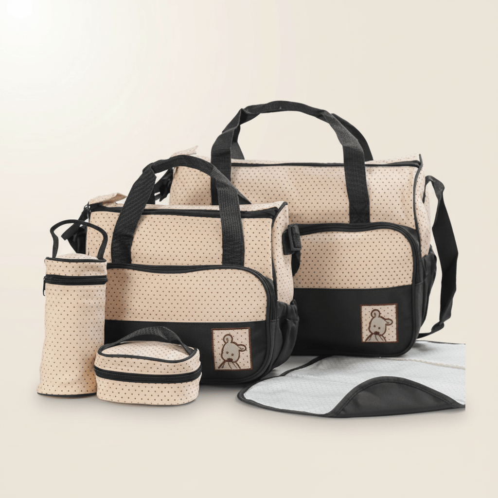 Sac à langer multifonction 5 pièces | POUR NOTRE BÉBÉ