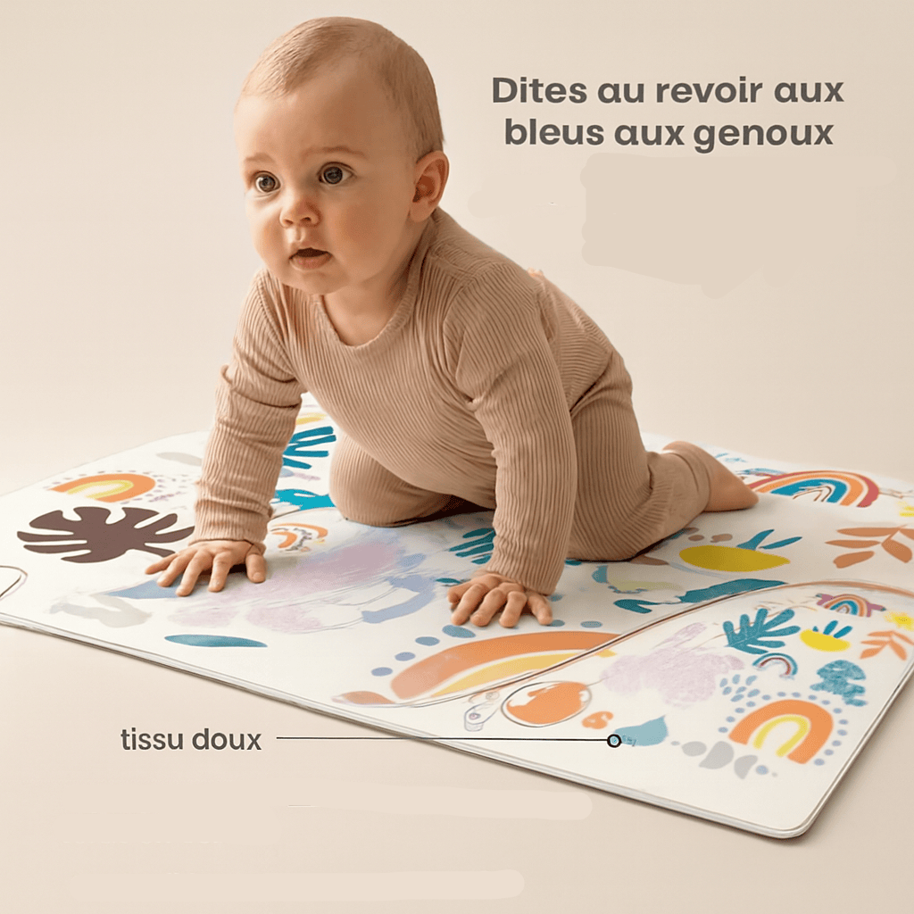 Tapis d’éveil bébé garçon pliable | POUR NOTRE BÉBÉ