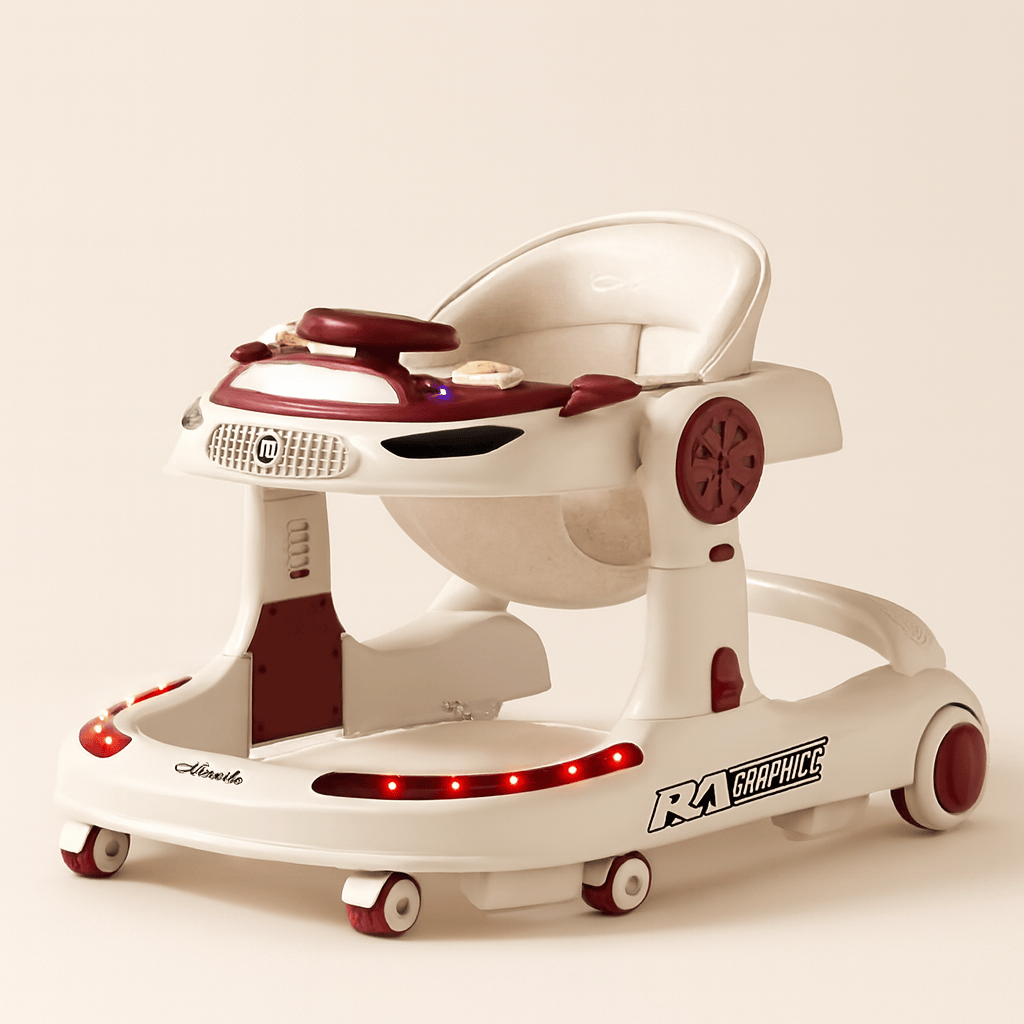 Trotteur bébé fille 4 en 1 | POUR NOTRE BÉBÉ