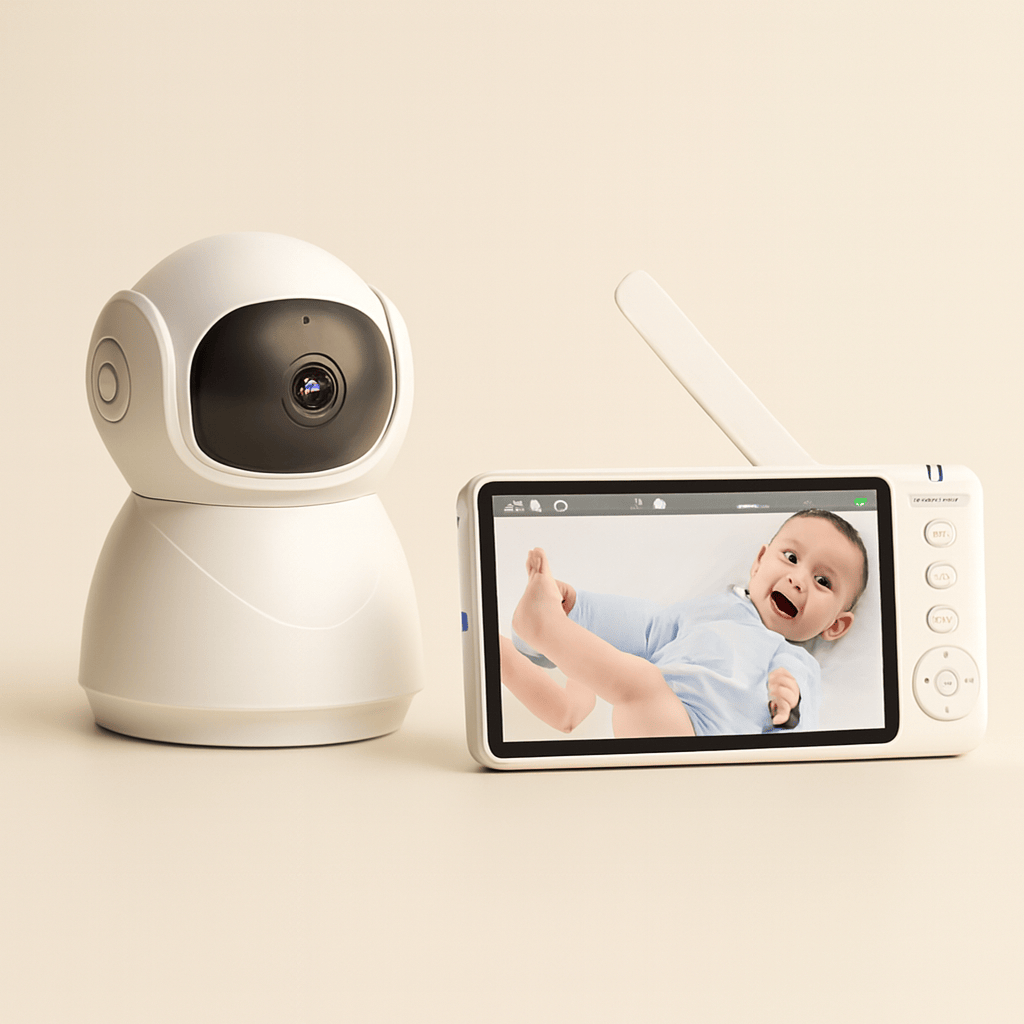 Babyphone caméra avec écran HD | Vision nocturne & audio bidirectionnel