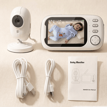 Babyphone caméra avec écran – Surveillance bébé HD | POUR NOTRE BÉBÉ