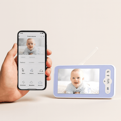 Babyphone caméra – Surveillance HD & sécurité bébé | POUR NOTRE BÉBÉ