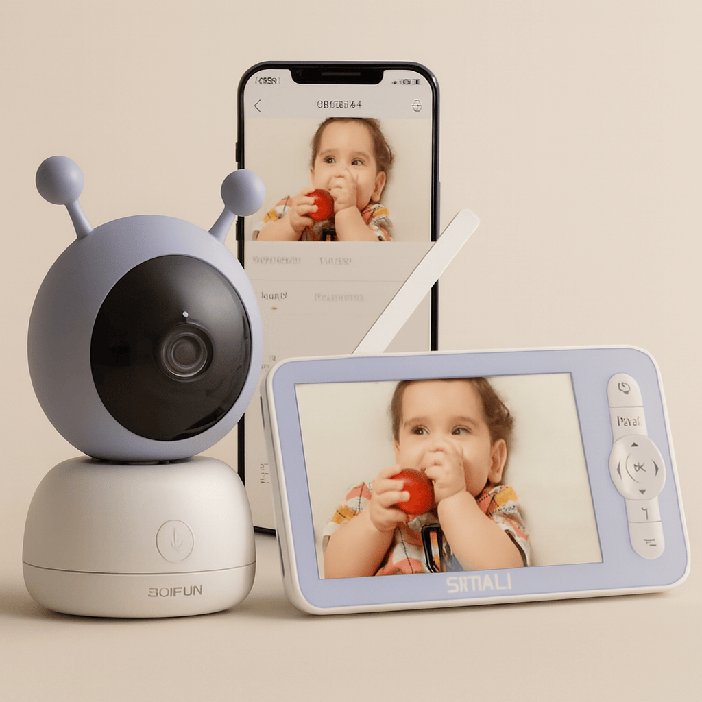 Babyphone caméra – Surveillance HD & sécurité bébé | POUR NOTRE BÉBÉ