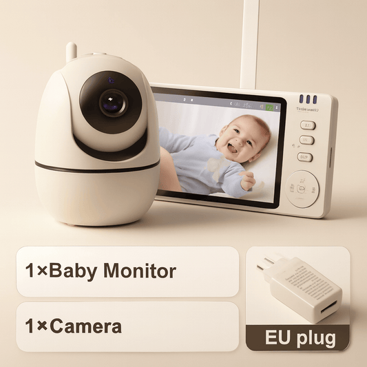 Babyphone caméra Eeyolf 5 pouces – Surveillance HD & sécurité bébé | POUR NOTRE BÉBÉ