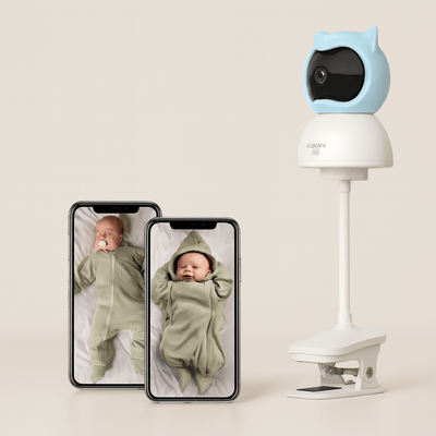 Babyphone caméra WiFi HD | Vision nocturne & détection de mouvement