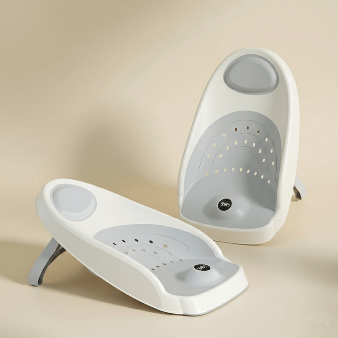 Baignoire bébé ergonomique avec support pliable | POUR NOTRE BÉBÉ