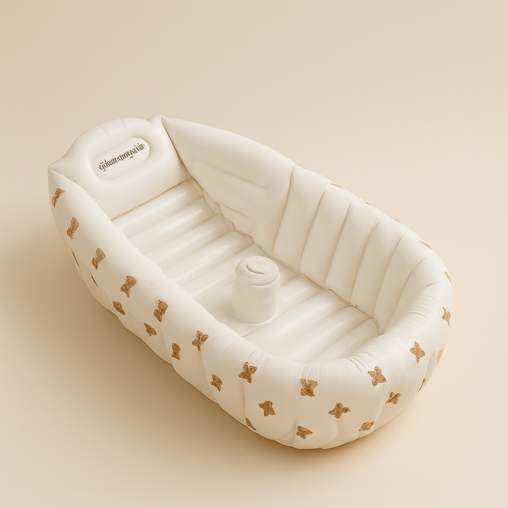 Baignoire bébé gonflable avec support | POUR NOTRE BÉBÉ