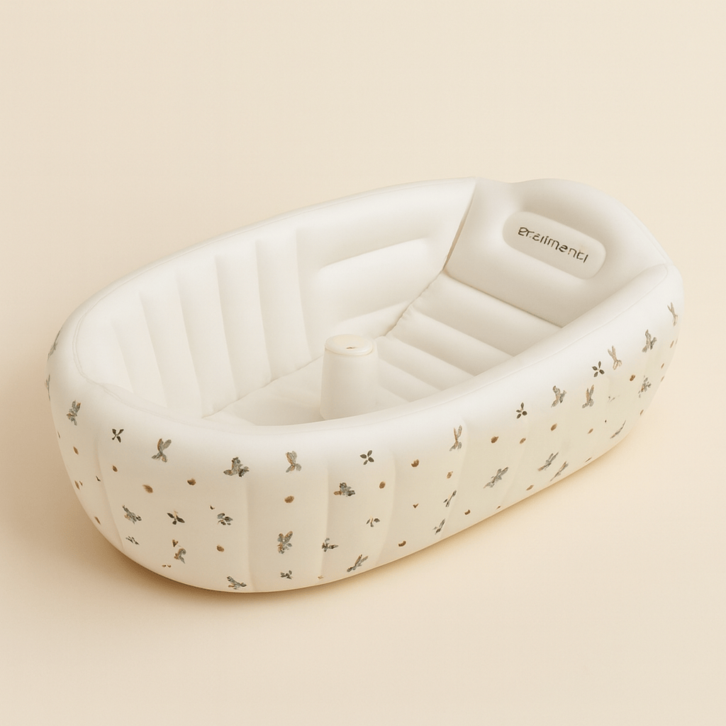Baignoire bébé gonflable avec support | POUR NOTRE BÉBÉ
