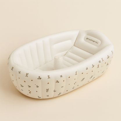 Baignoire bébé gonflable avec support | POUR NOTRE BÉBÉ