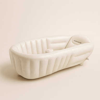 Baignoire bébé gonflable avec support | POUR NOTRE BÉBÉ