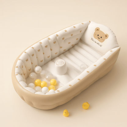 Baignoire bébé gonflable portable | POUR NOTRE BÉBÉ