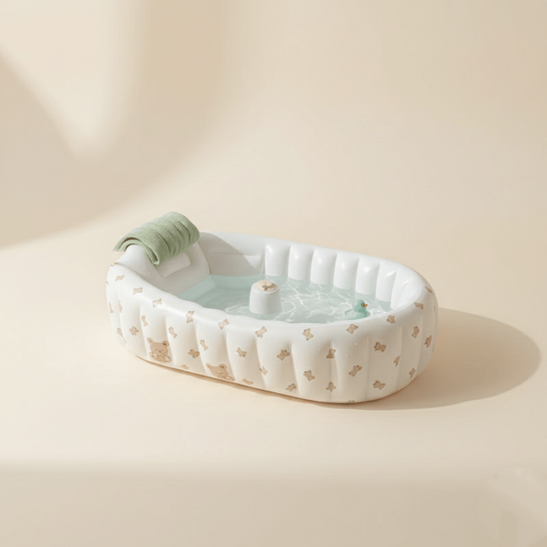 Baignoire bébé gonflable portable | POUR NOTRE BÉBÉ