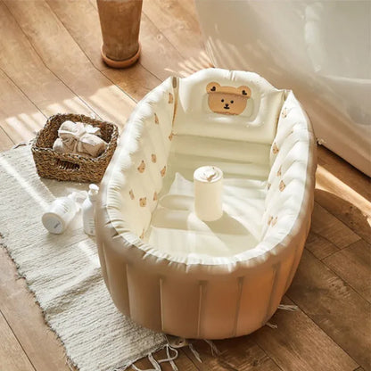 Baignoire bébé gonflable portable | POUR NOTRE BÉBÉ
