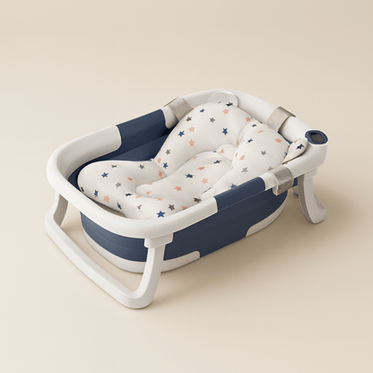 Baignoire bébé pliable silicone avec thermomètre | POUR NOTRE BÉBÉ