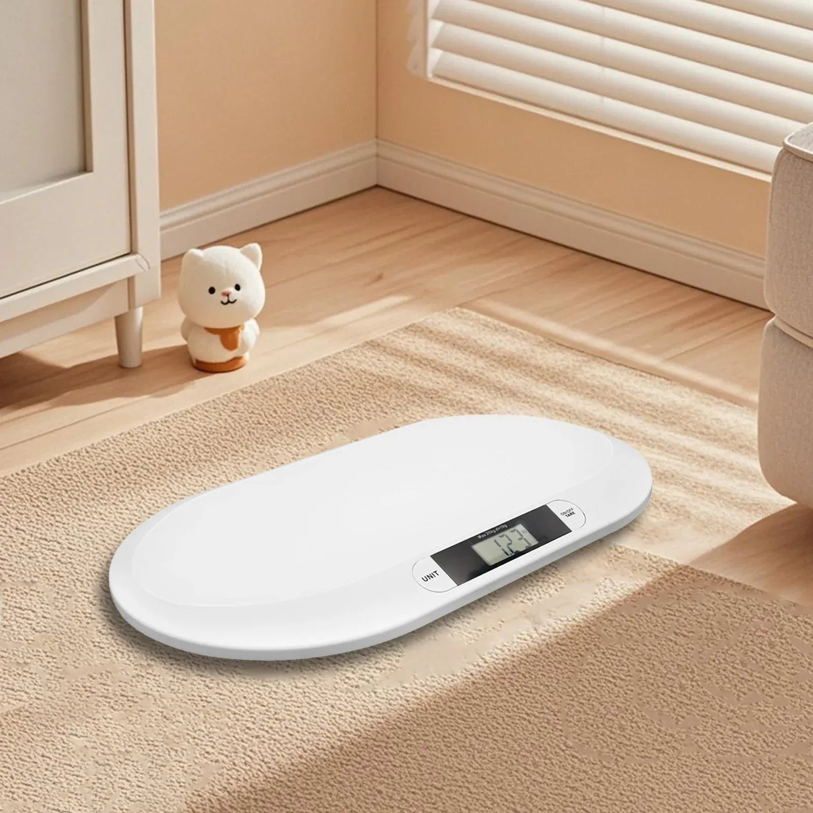 Balance numérique pour bébé | Suivi du poids précis et sécurisé