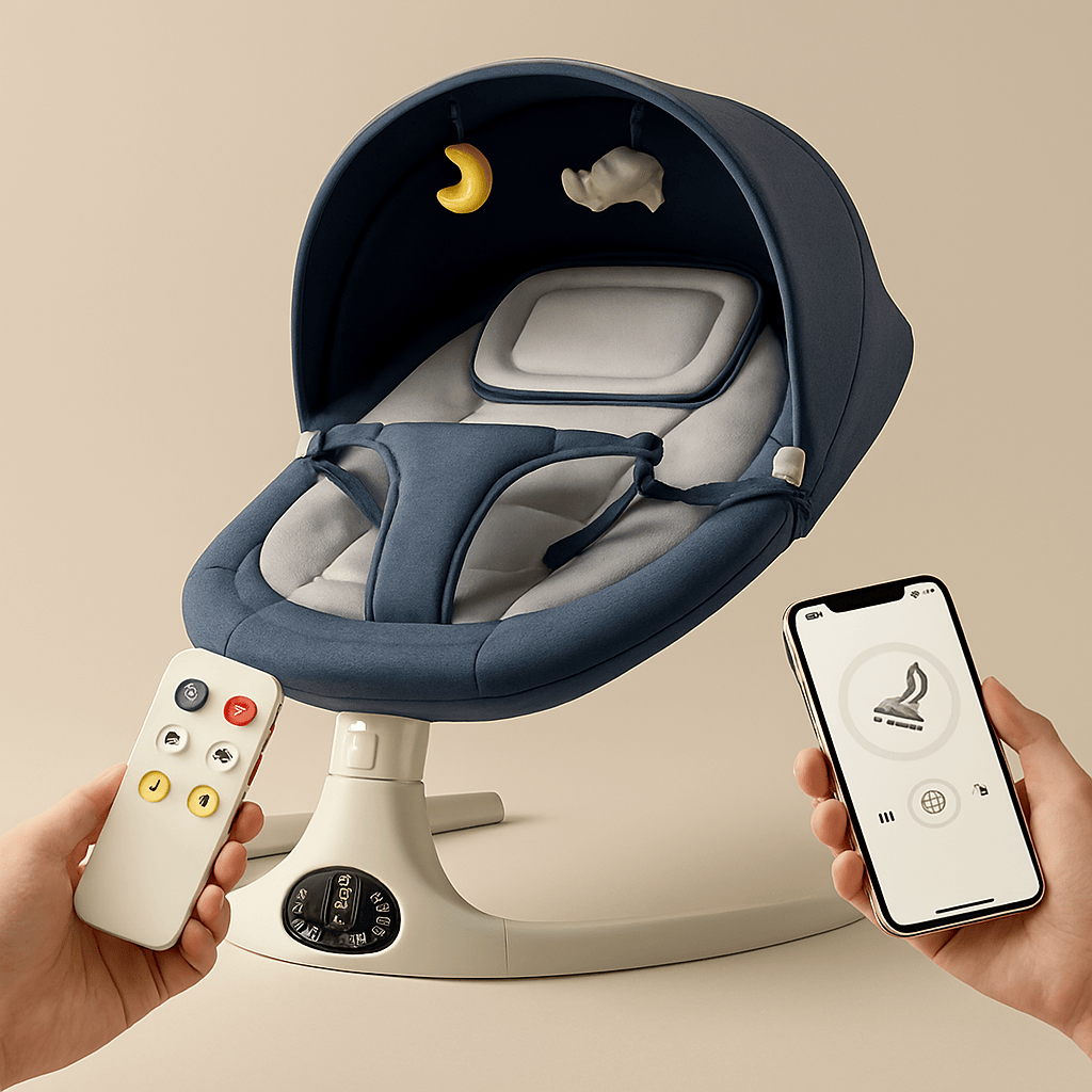 Balancelle bébé électrique multifonction | POUR NOTRE BÉBÉ