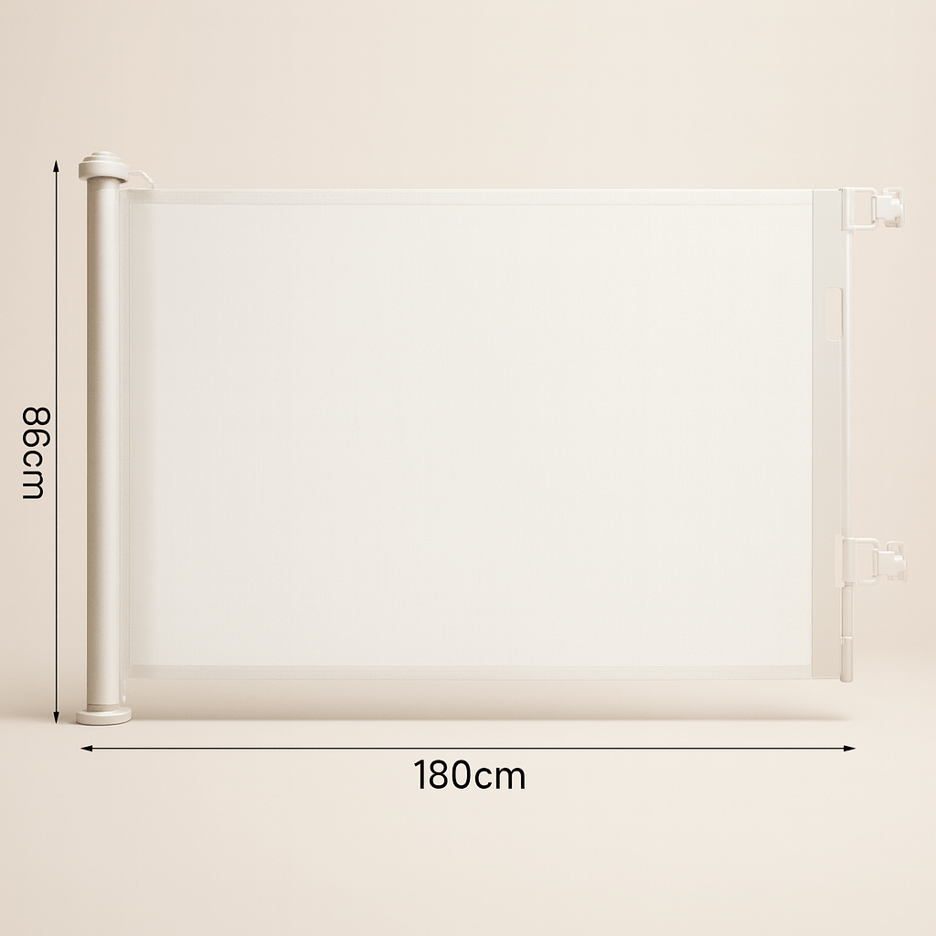 Barrière de sécurité enfant extensible pour escalier – POUR NOTRE BÉBÉ