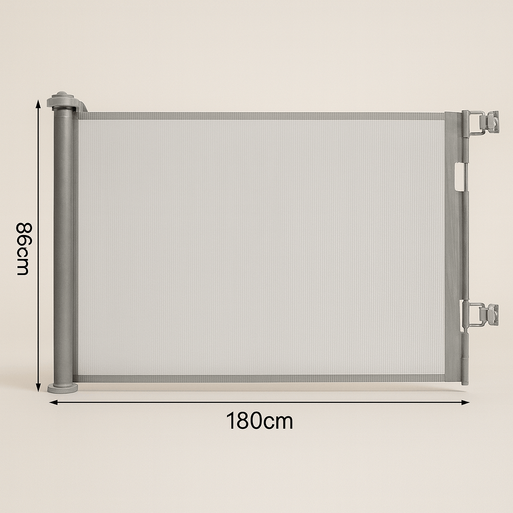 Barrière de sécurité enfant extensible pour escalier – POUR NOTRE BÉBÉ