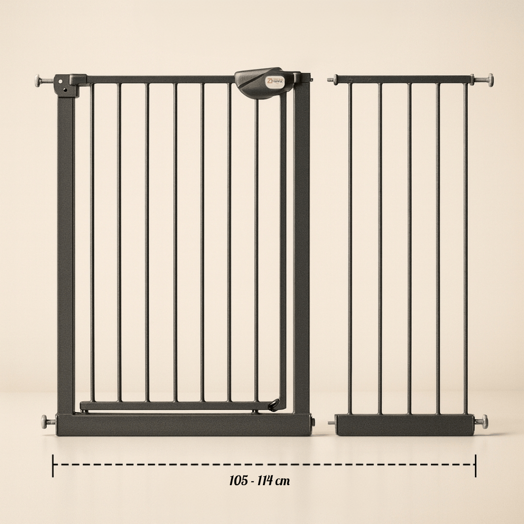 Barrière de sécurité enfant escalier auto-close | POUR NOTRE BÉBÉ