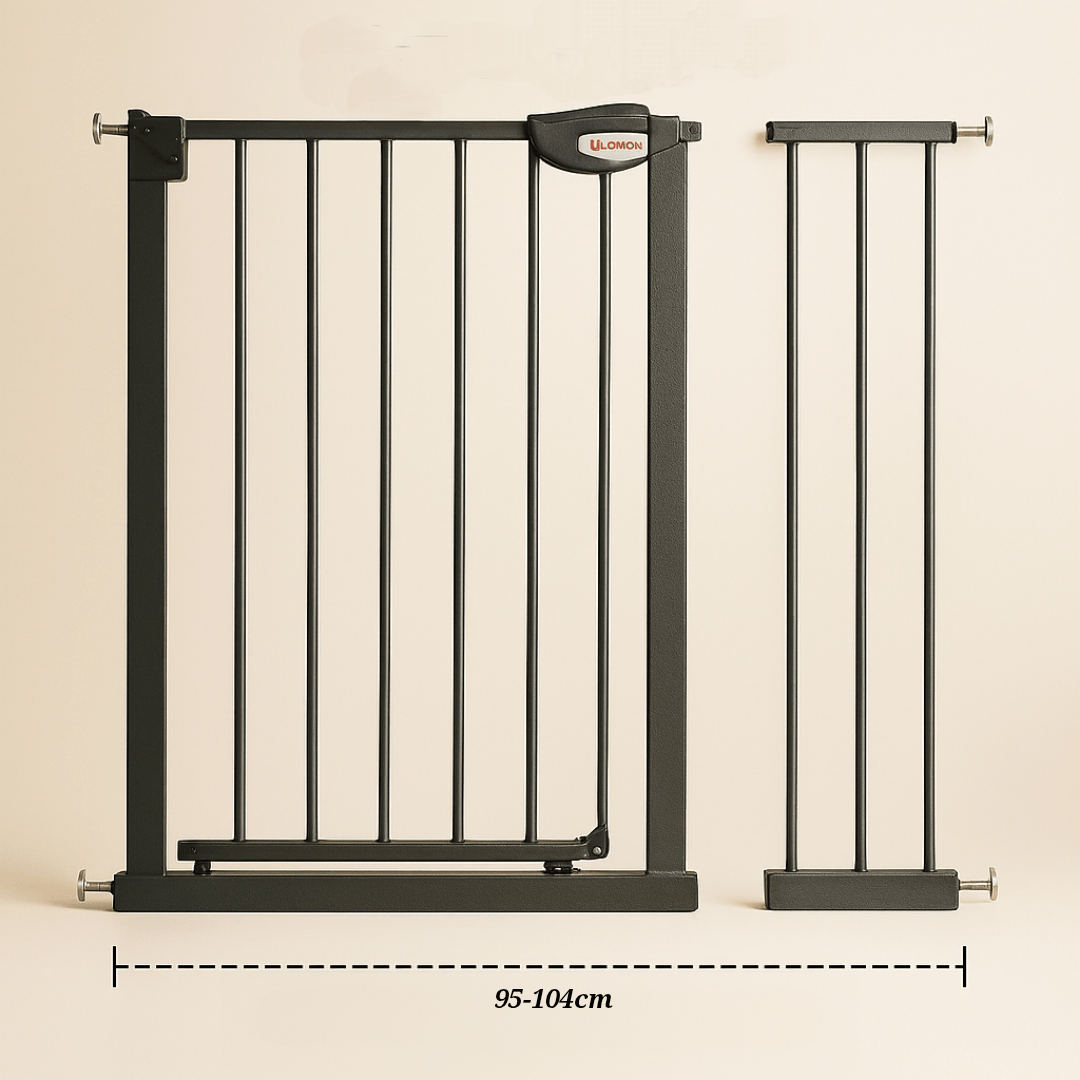 Barrière de sécurité enfant escalier auto-close | POUR NOTRE BÉBÉ