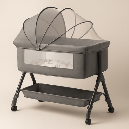 Berceau bébé avec table à langer | POUR NOTRE BÉBÉ