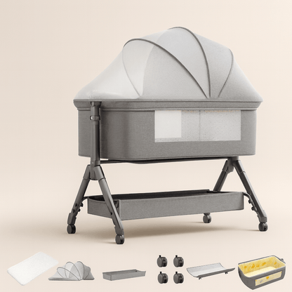 Berceau bébé avec table à langer | POUR NOTRE BÉBÉ