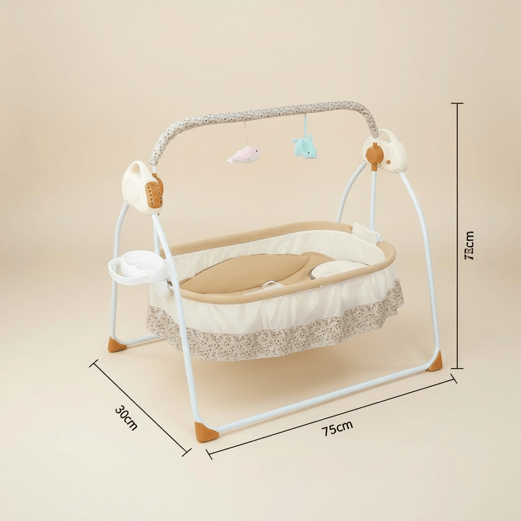 Berceau bébé électrique pliable | POUR NOTRE BÉBÉ