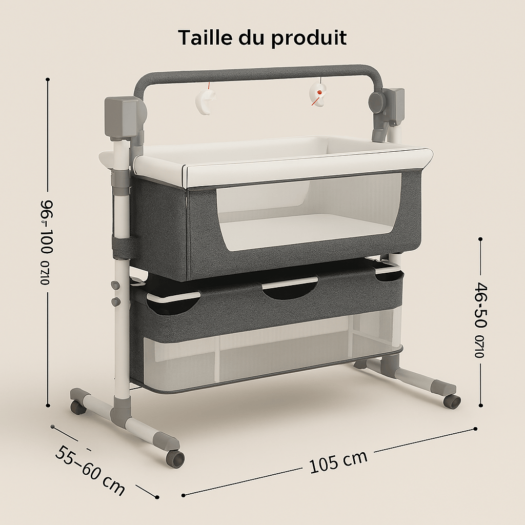 Berceau évolutif électrique 3 en 1 