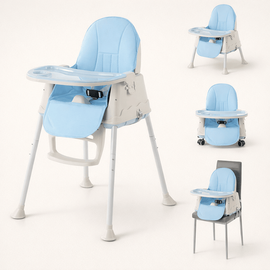 Chaise haute bébé évolutive 4 en 1 | POUR NOTRE BÉBÉ