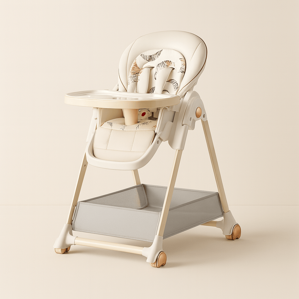 Chaise haute bébé multifonction pliable
