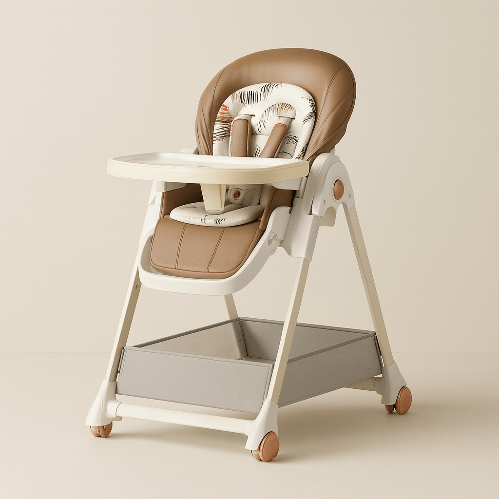 Chaise haute bébé multifonction pliable