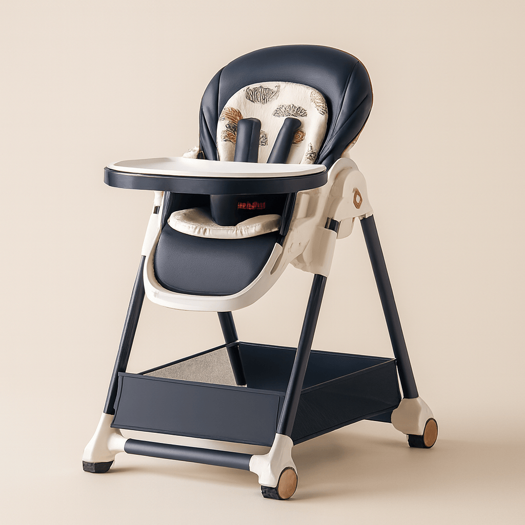 Chaise haute bébé multifonction pliable