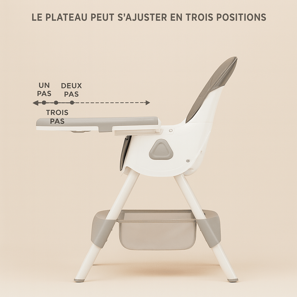 Chaise haute bébé pliable | POUR NOTRE BÉBÉ