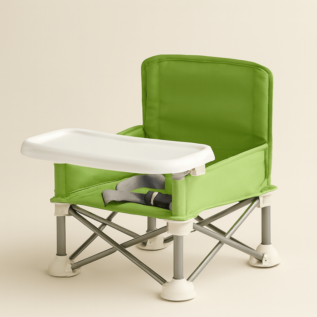 Chaise haute nomade bébé pliable | POUR NOTRE BÉBÉ