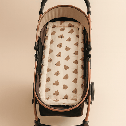 Coussin poussette bébé coton | POUR NOTRE BÉBÉ