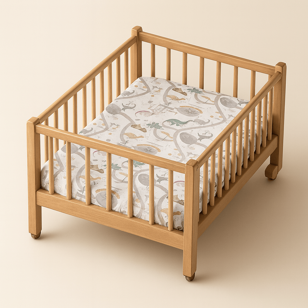 Drap housse bébé 60x120 coton doux | POUR NOTRE BÉBÉ