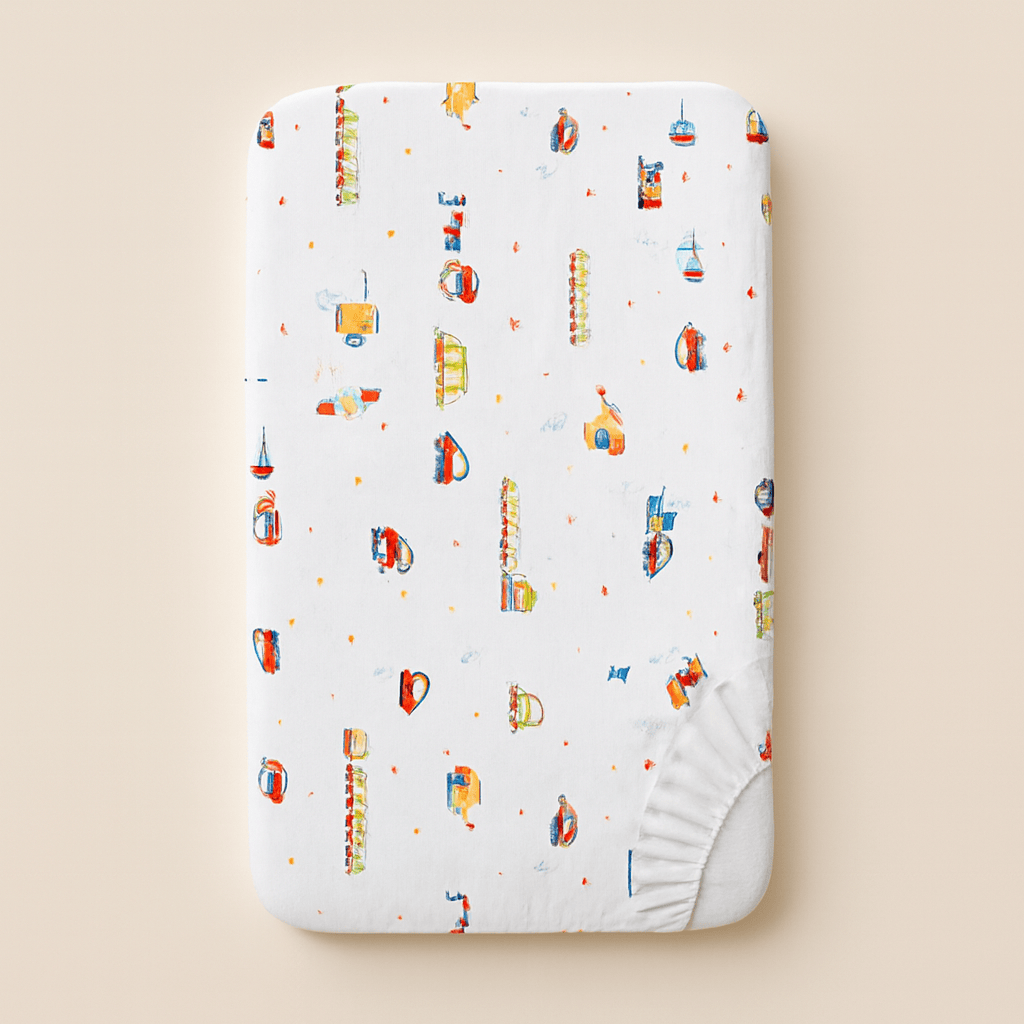 Drap housse bébé 60x120 coton doux | POUR NOTRE BÉBÉ