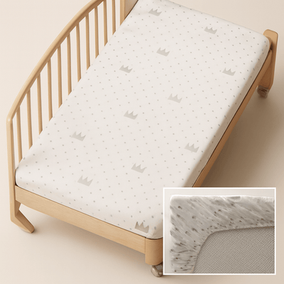 Drap housse bébé 60x120 coton doux | POUR NOTRE BÉBÉ