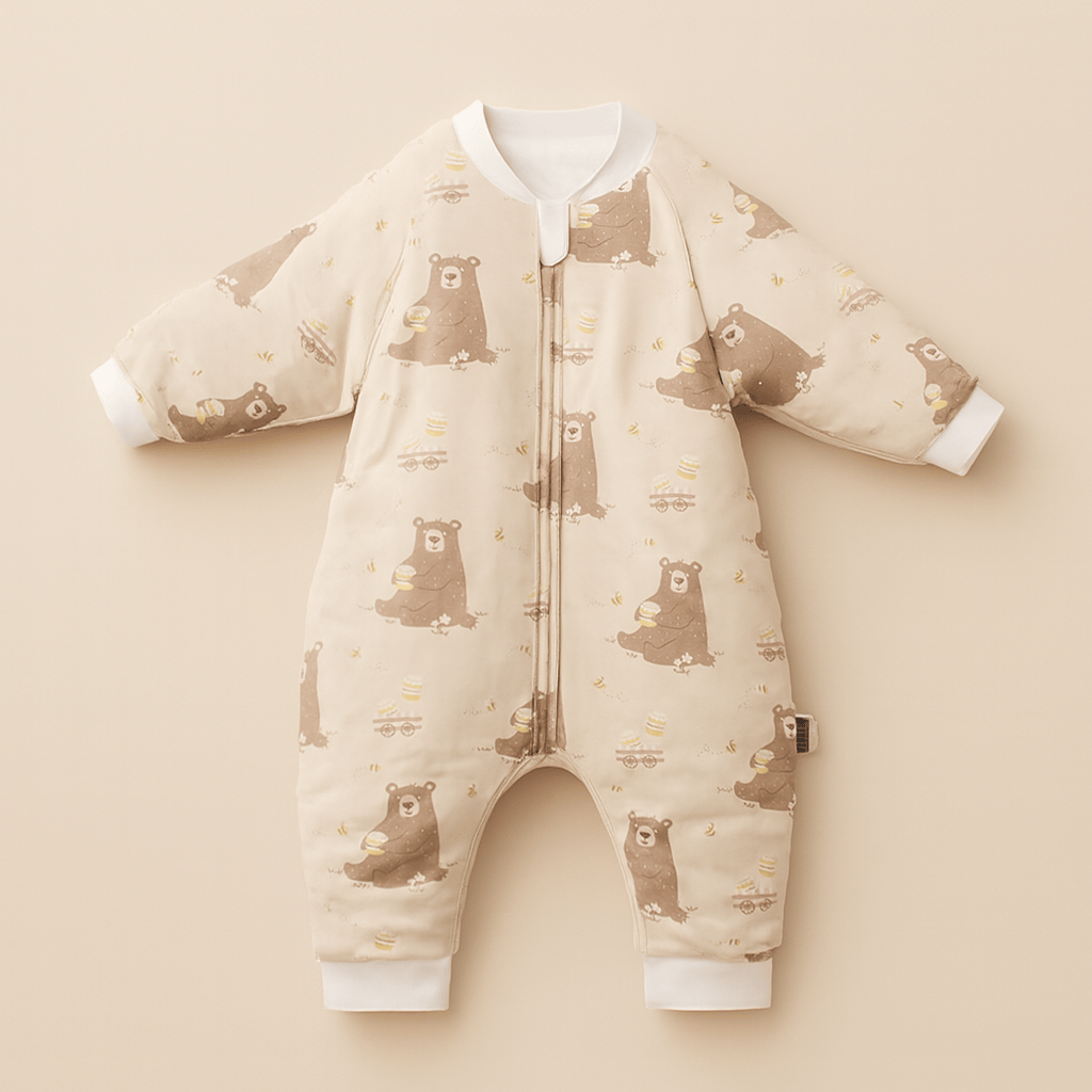 Gigoteuse bébé hiver avec pieds | POUR NOTRE BÉBÉ