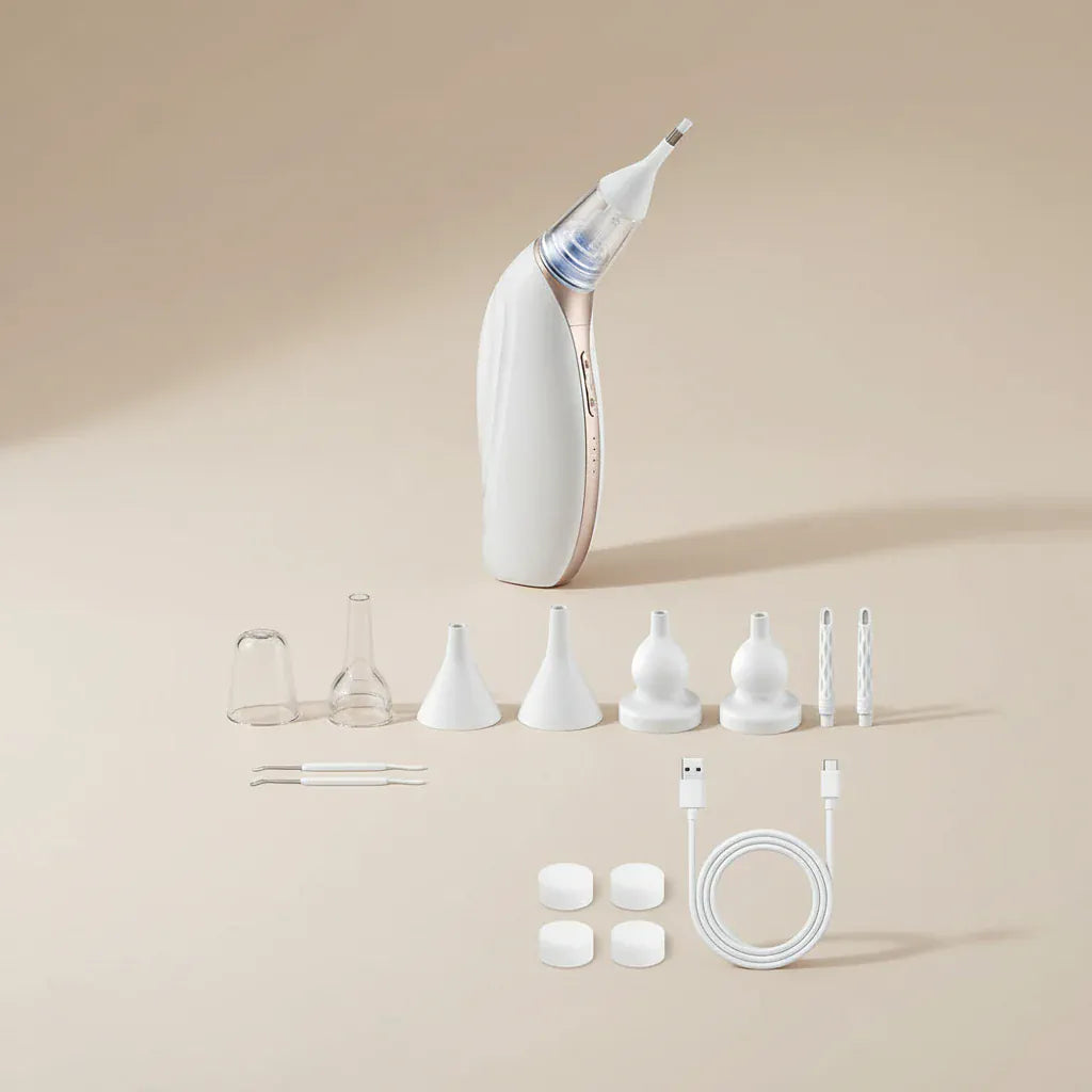 Mouche bébé électrique | Nettoyage nasal doux et silencieux POUR NOTRE BÉBÉ