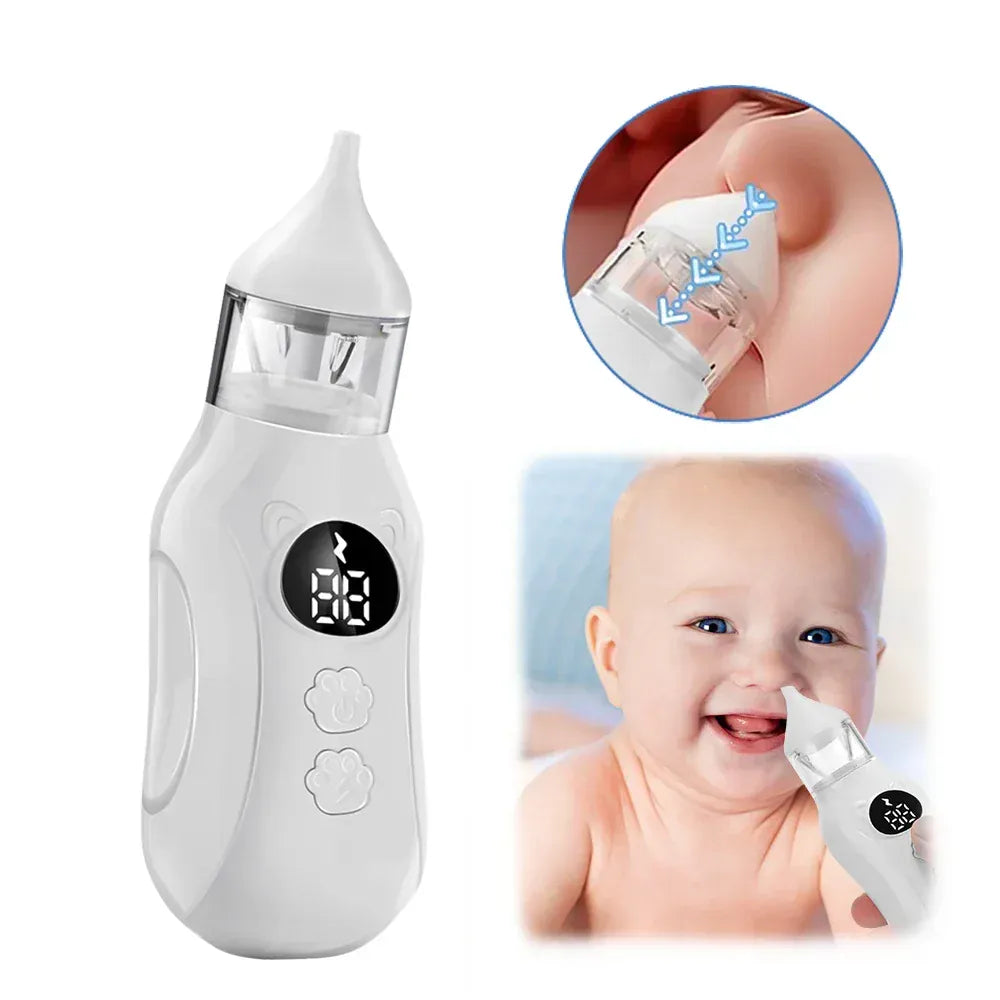 Mouche bébé électrique | Nettoyage nasal doux et silencieux POUR NOTRE BÉBÉ