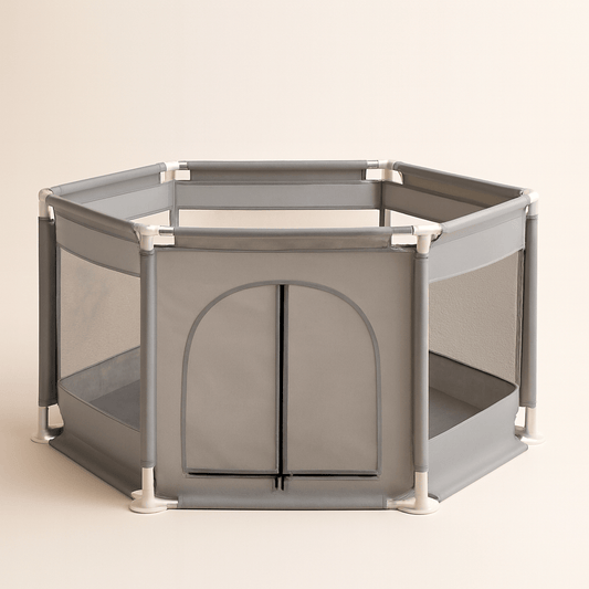 Parc bébé pliable hexagonal sécurisé | POUR NOTRE BÉBÉ