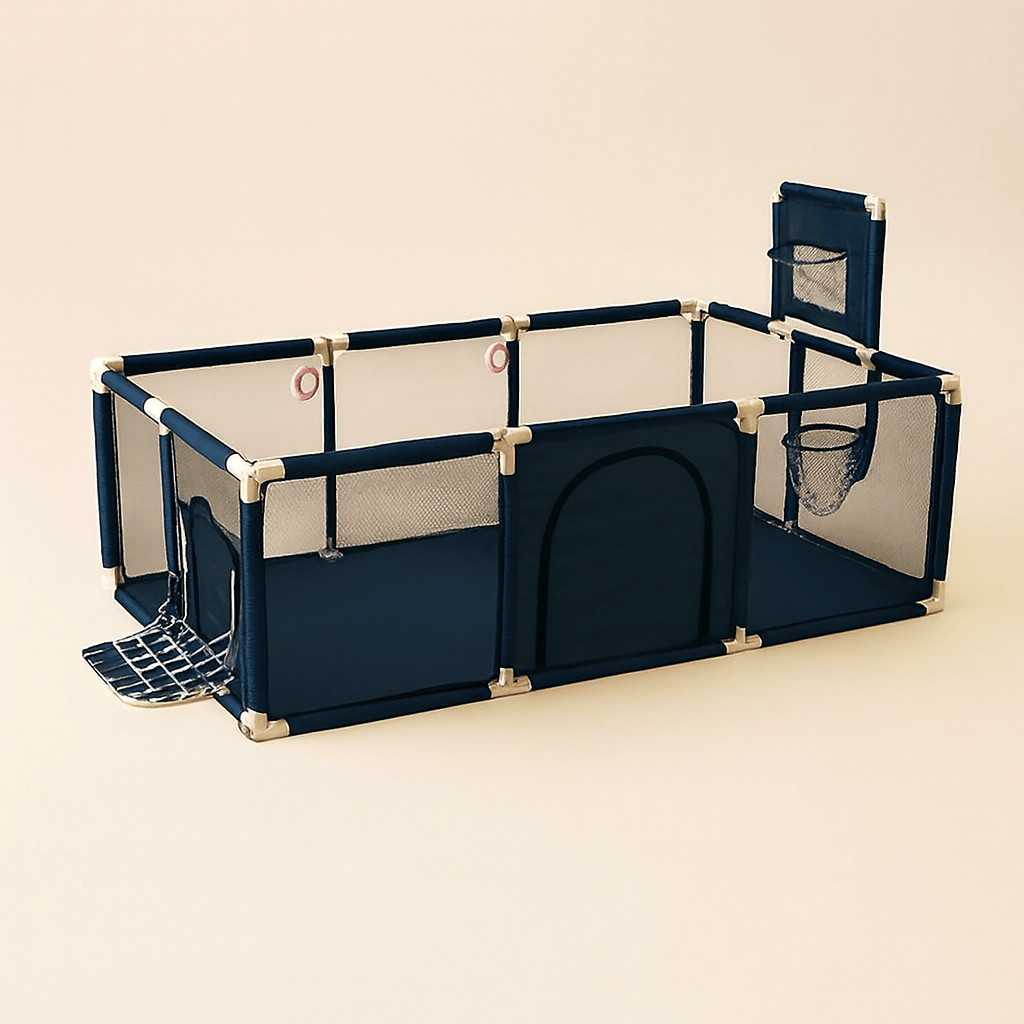 Parc bébé pliable rectangulaire sécurisé | POUR NOTRE BÉBÉ