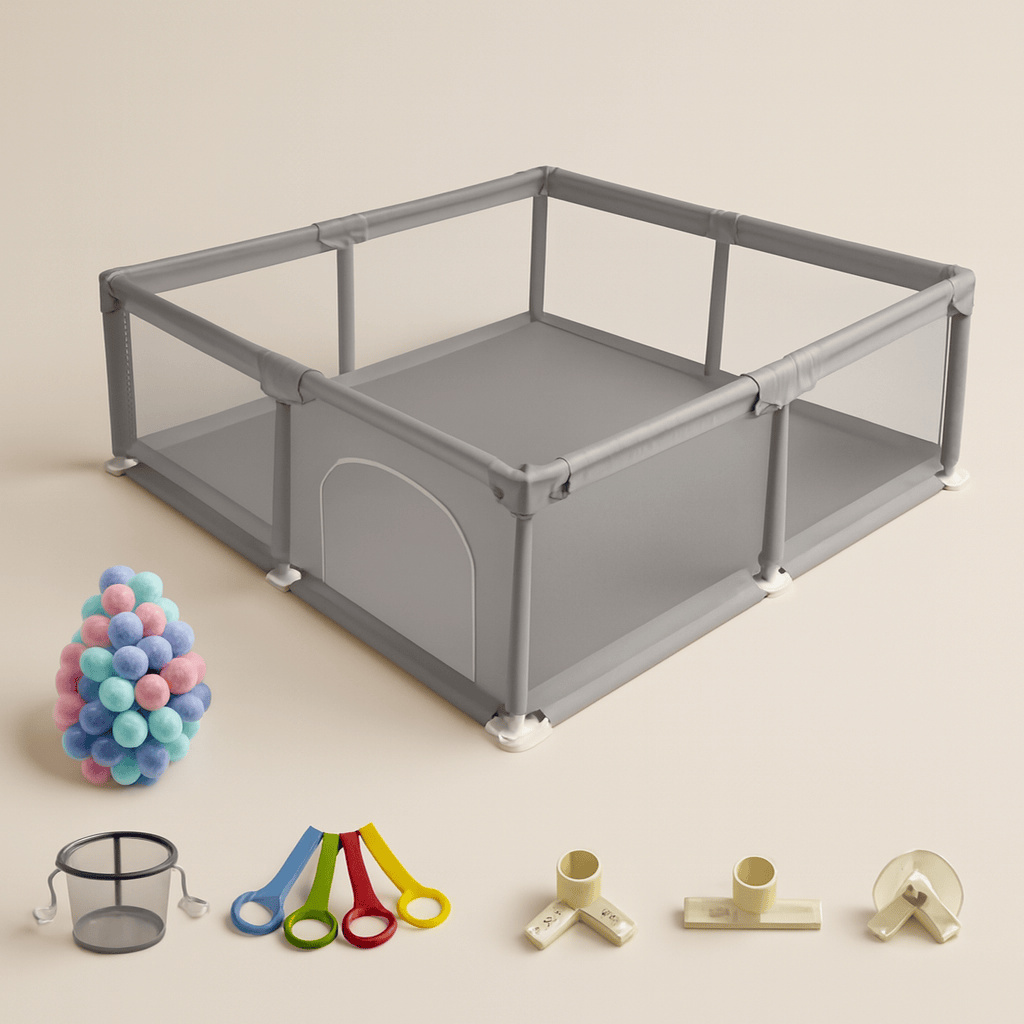 Parc bébé sécurisé grand format | POUR NOTRE BÉBÉ