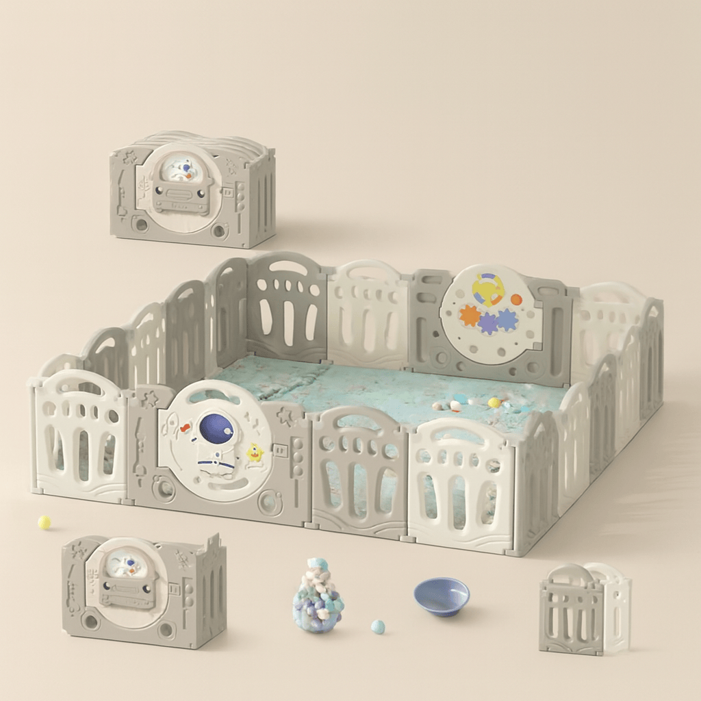 Clôture de sécurité bébé parc intérieur