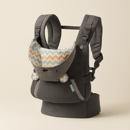 Porte bébé avec armature ergonomique