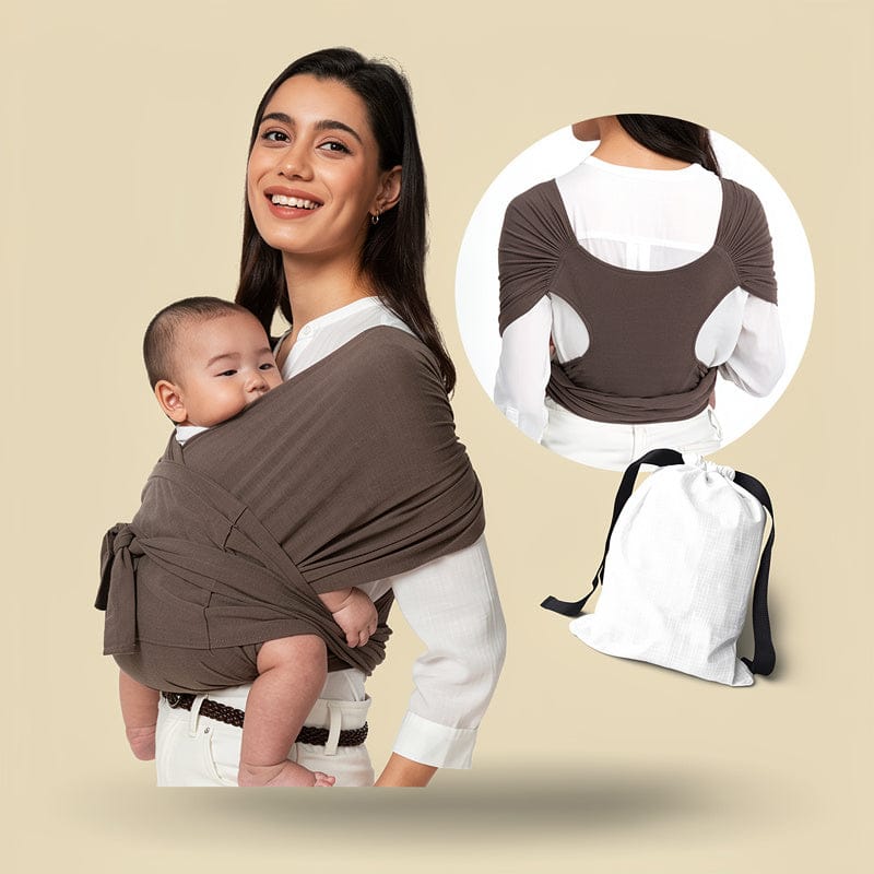 Porte bébé physiologique extensible – POUR NOTRE BÉBÉ