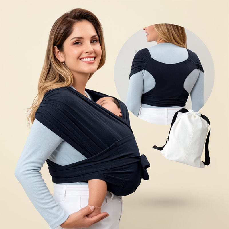 Porte bébé physiologique extensible – POUR NOTRE BÉBÉ